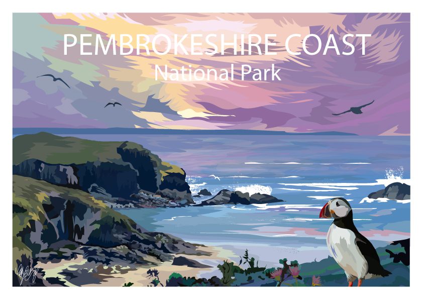 Pembrokeshire Coast National Park Print